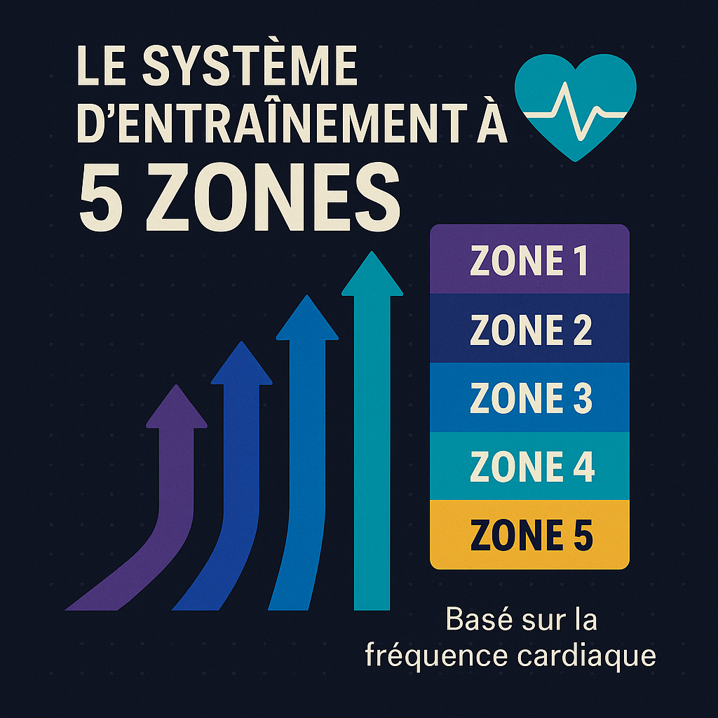 Le système d’entraînement à 5 zones : comprendre pour mieux performer